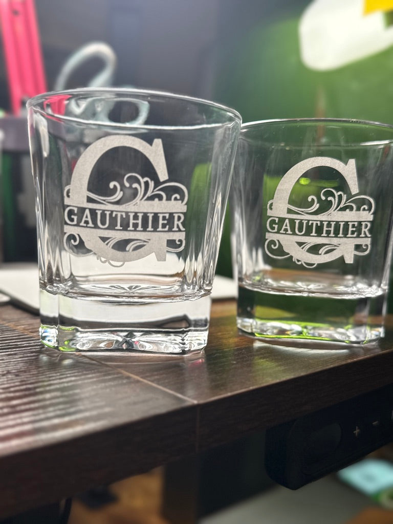 Personalized Whiskey Glass - Decanter