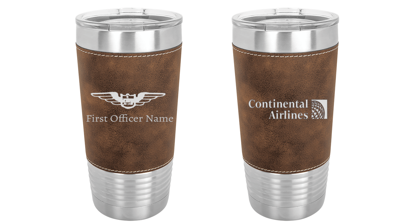 Laser Engraved Tumblers for Airlines