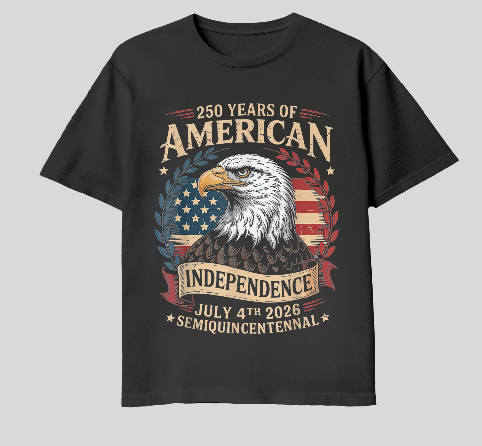 250 Years of Independence Shirt - Eagle