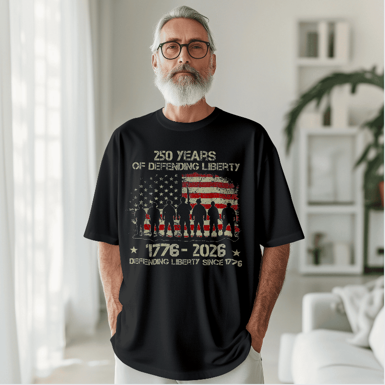 250 Years of Liberty Veteran Shirt