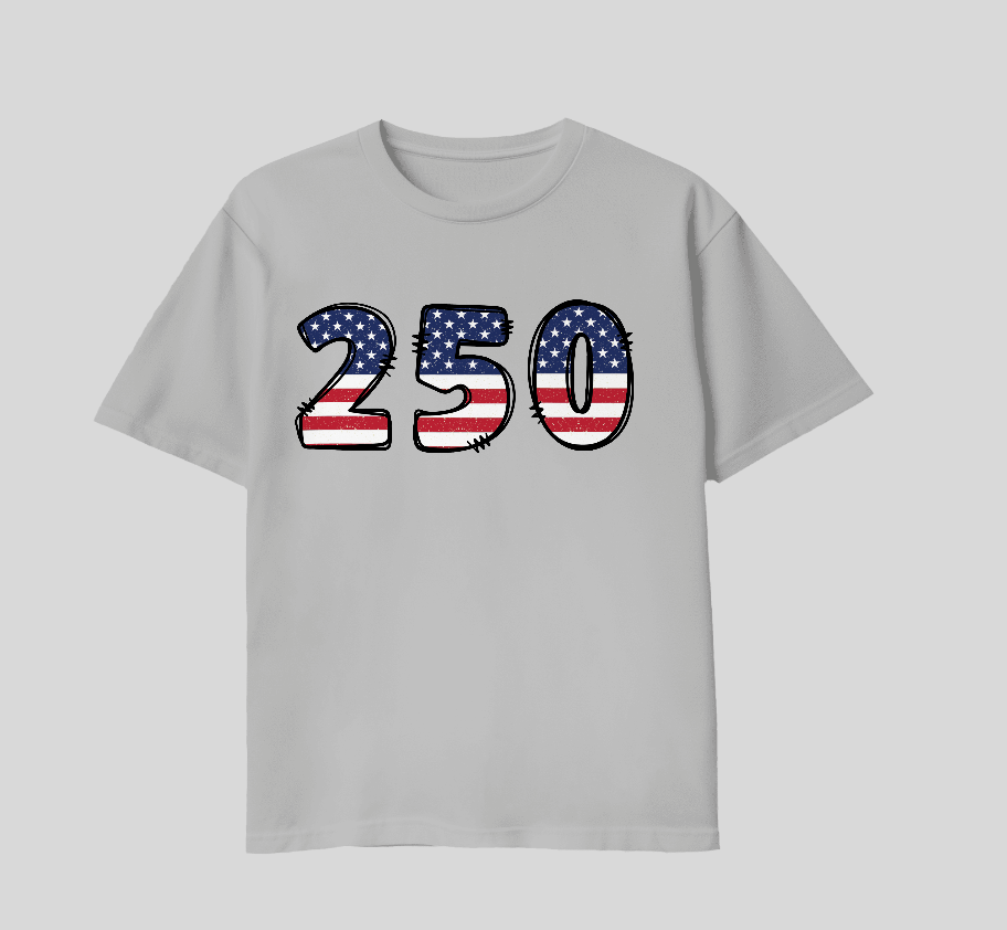 250 Anniversary Flag Shirt