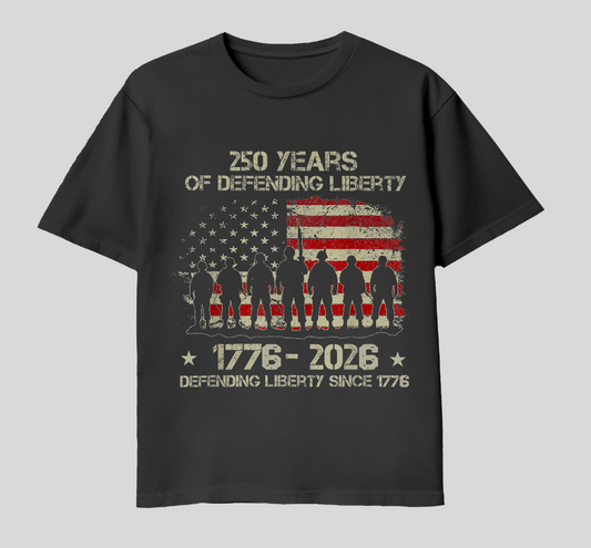 250 Years of Liberty Veteran Shirt