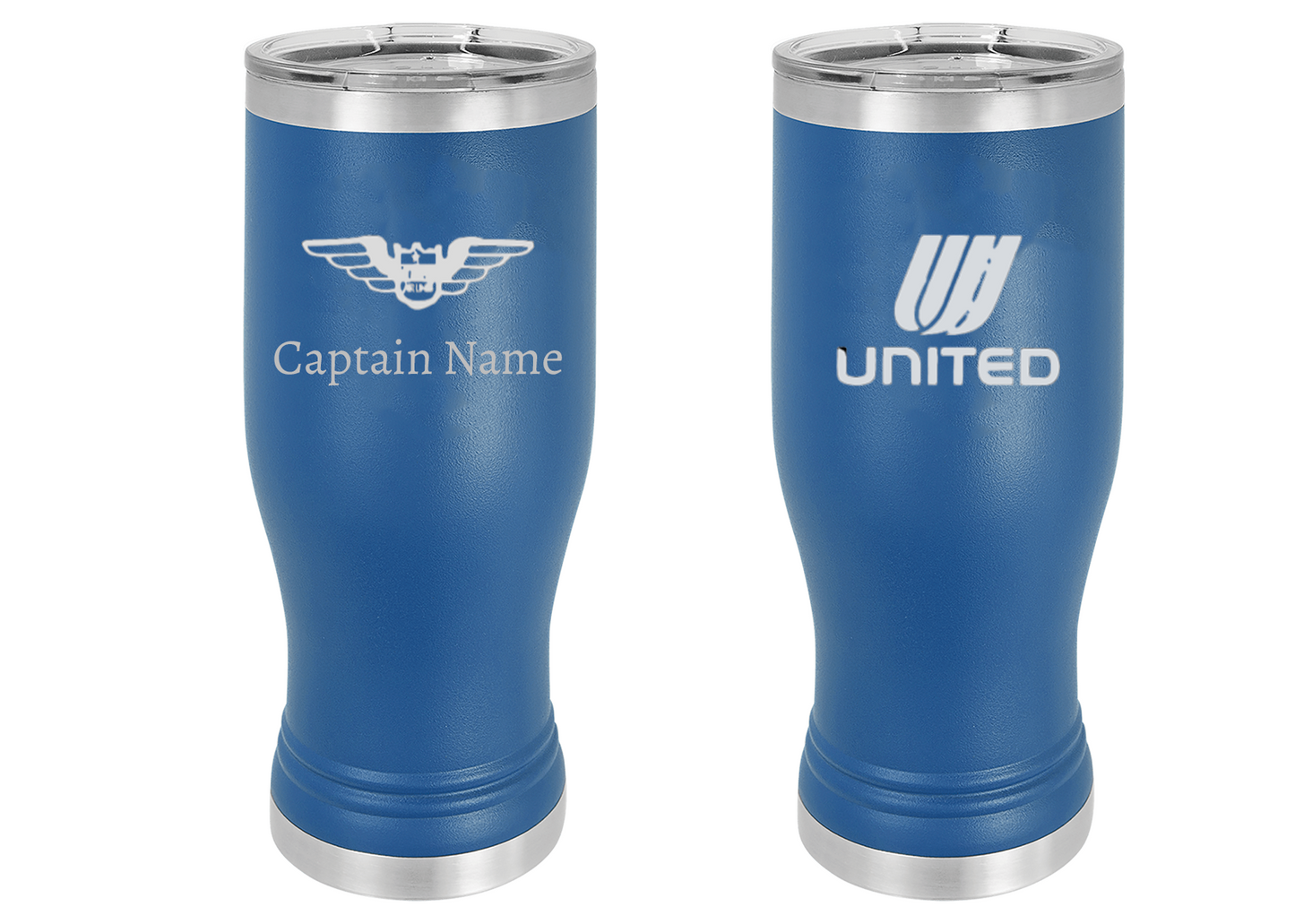 Laser Engraved Tumblers for Airlines